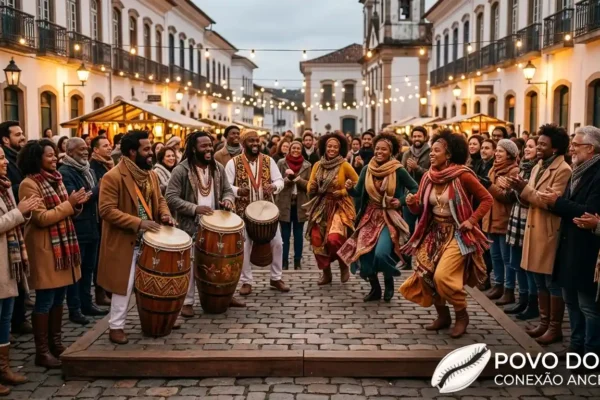Apresentacao Cultural Afro Brasileira Em Festival De Inverno