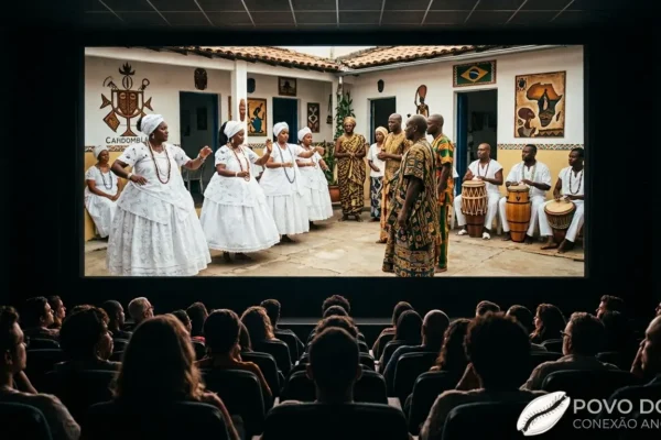 Publico Assistindo Filme Afro Brasileiro Em Festival De Cinema